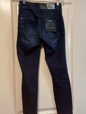Guess shape up high rise skinny jean warm ocean